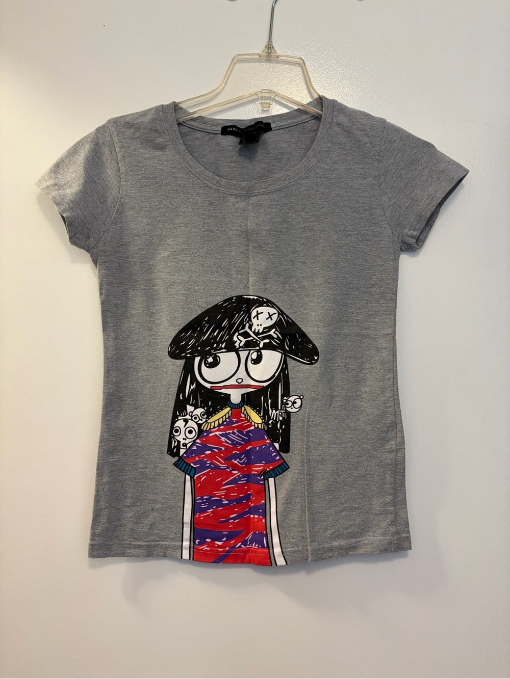 Gray Graphic Tee Pirate